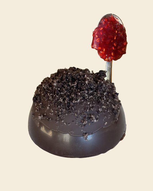 dark chocolate × raspberry