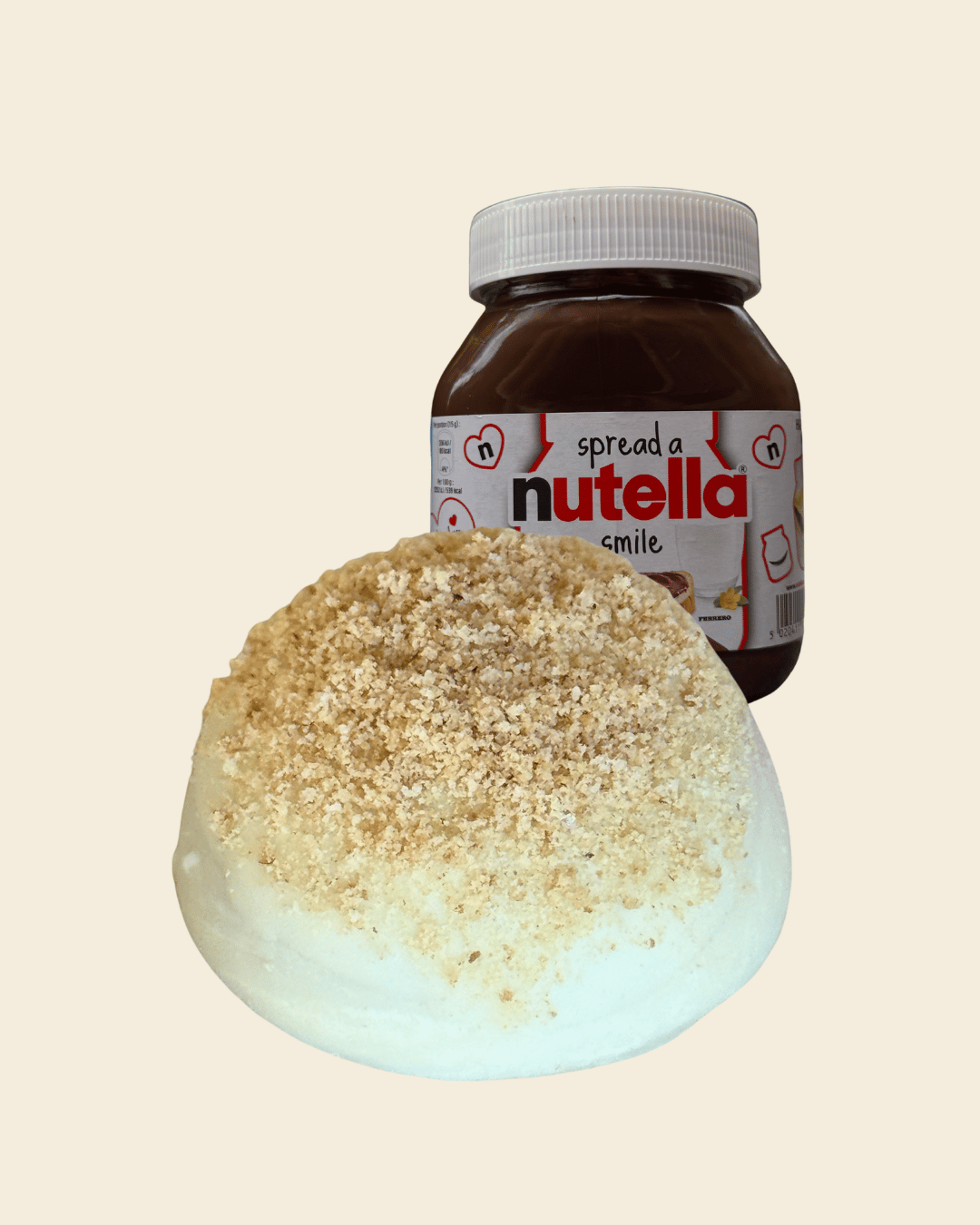 white chocolate × nutella