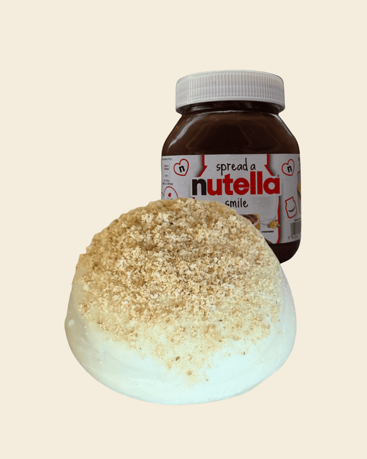 white chocolate × nutella